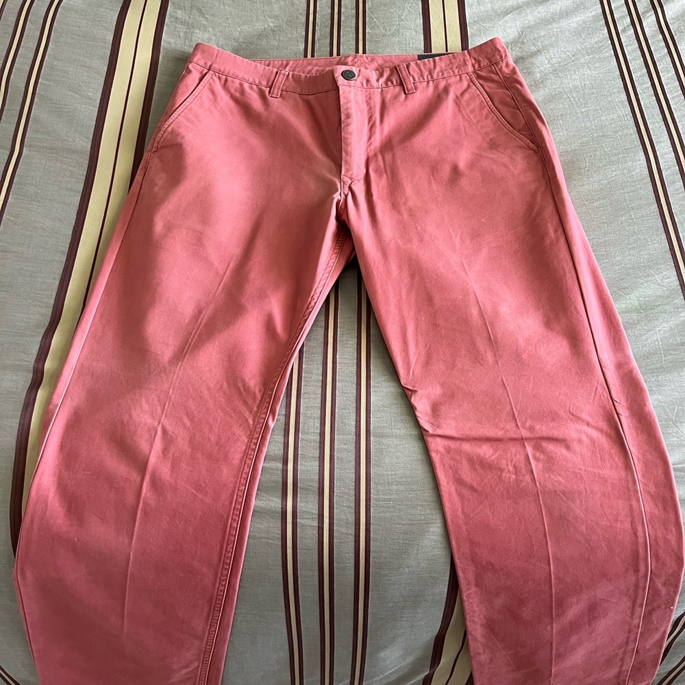 Bonobos Men's Salmon Chinos